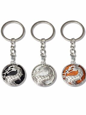 Choose One: Dragon Metal Keychain
